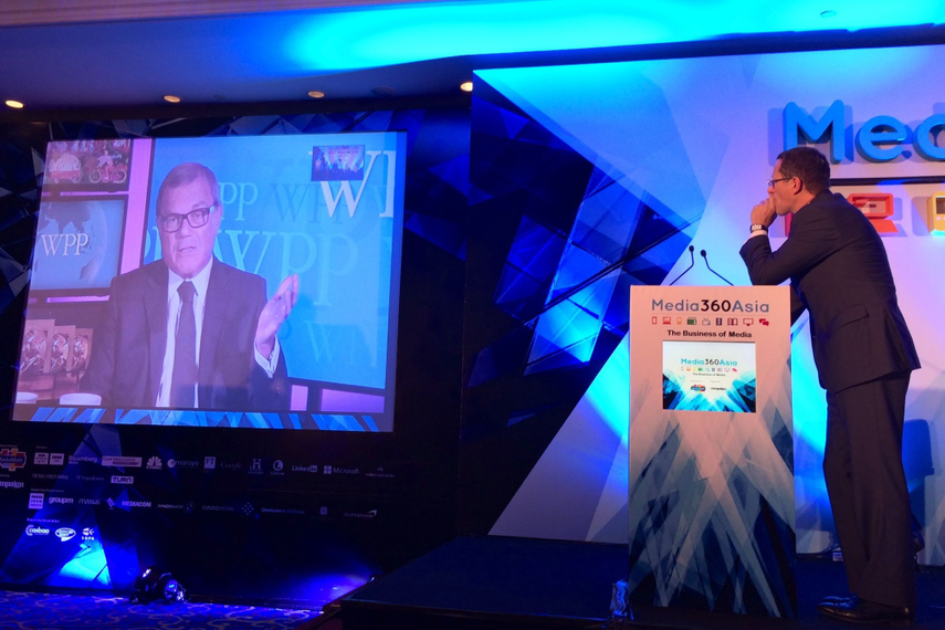 Sorrell and Quest at Media360 Asia