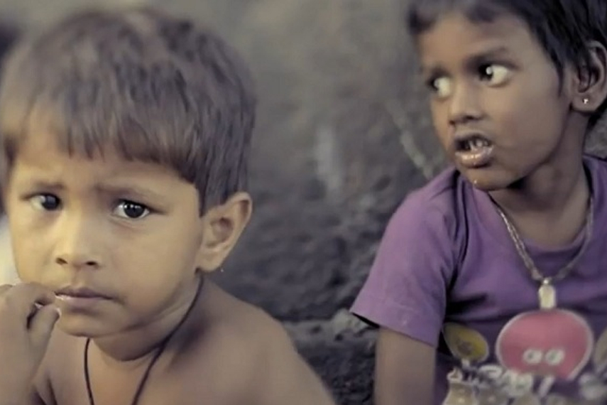 A screen grab from the 'Share my dabba' case film