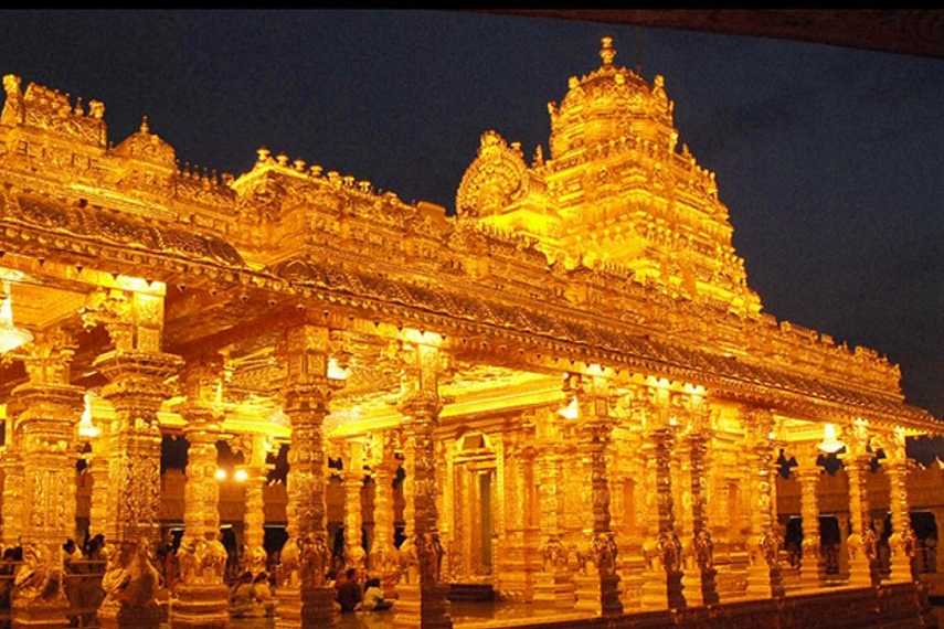 From www.IncredibleIndia.com: Sripuram Golden Temple, Vellore, Tamil Nadu