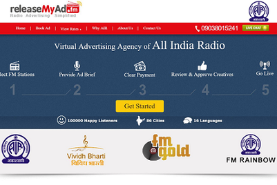 All India Radio to allow ad bookings online through releaseMyAd