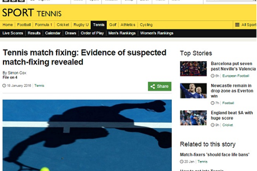 Screen grab from bbc.com
