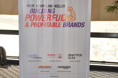 Images from day-long seminar by Prof. Kevin Lane Keller