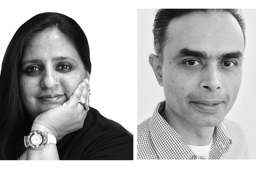 Ahuja (left) and Viju George