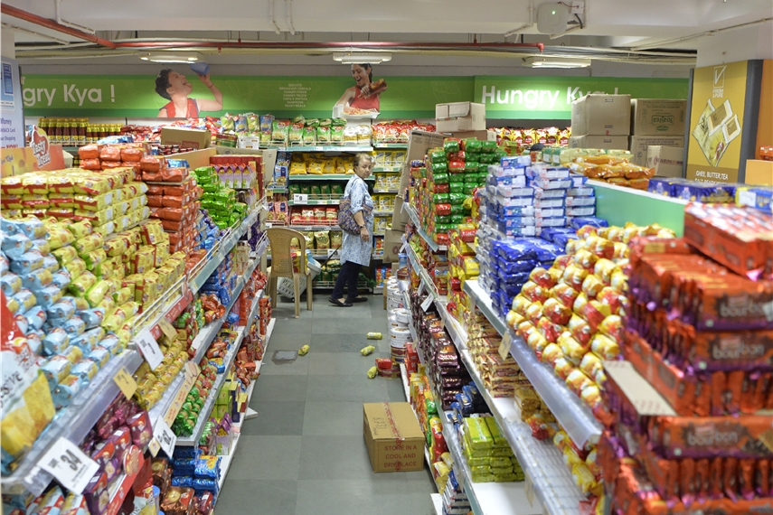 A Big Bazaar store in India