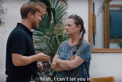 No, you cannot enter the toilet says Harpic