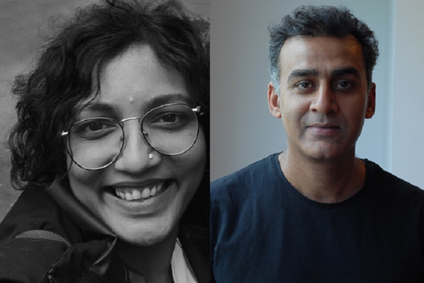 (L-R) Garima Khandelwal and Azazul Haque