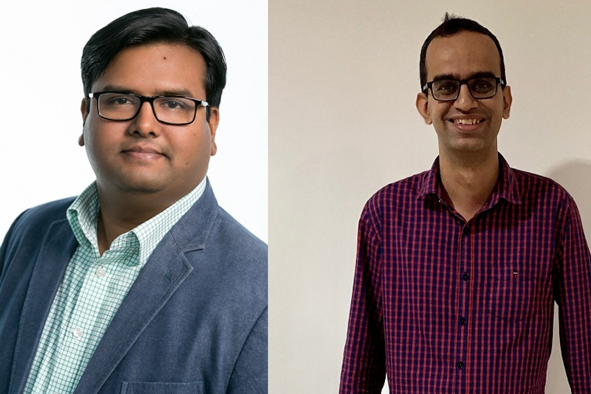 Pallav Jain (left) and Sarfaraz Khimani will lead the organisation as co-CEOs