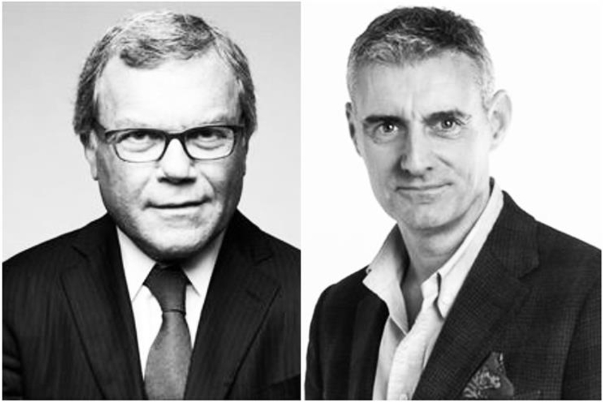 Bust-up: Sorrell (right) and Prior