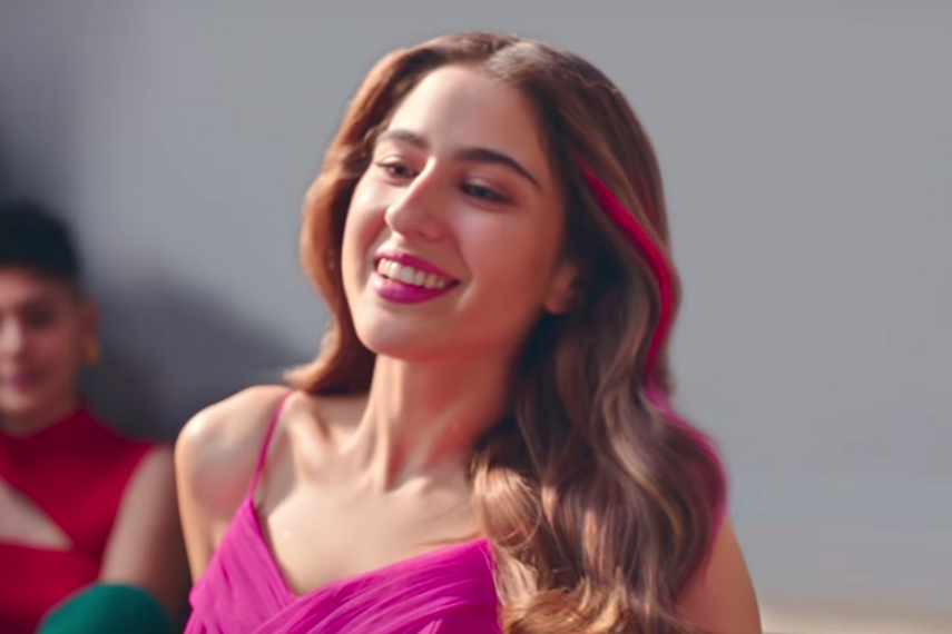The Vivo film featuring Sara Ali Khan topped the Unmetric YouTube chart