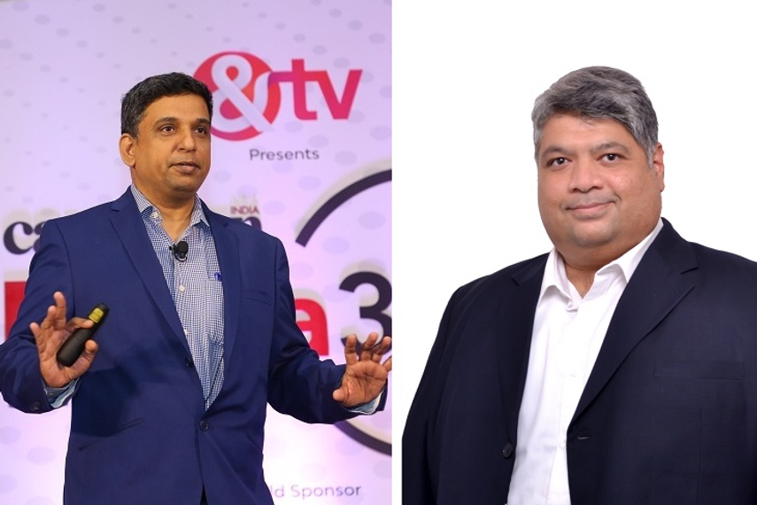 Kartik Sharma (left) and Ajay Gupte