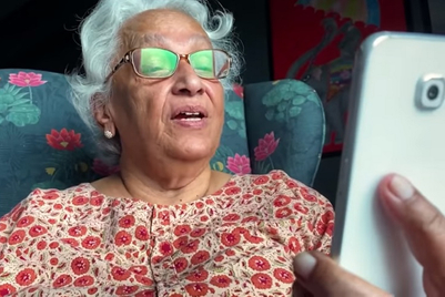 Vodafone connects the elderly with their friends