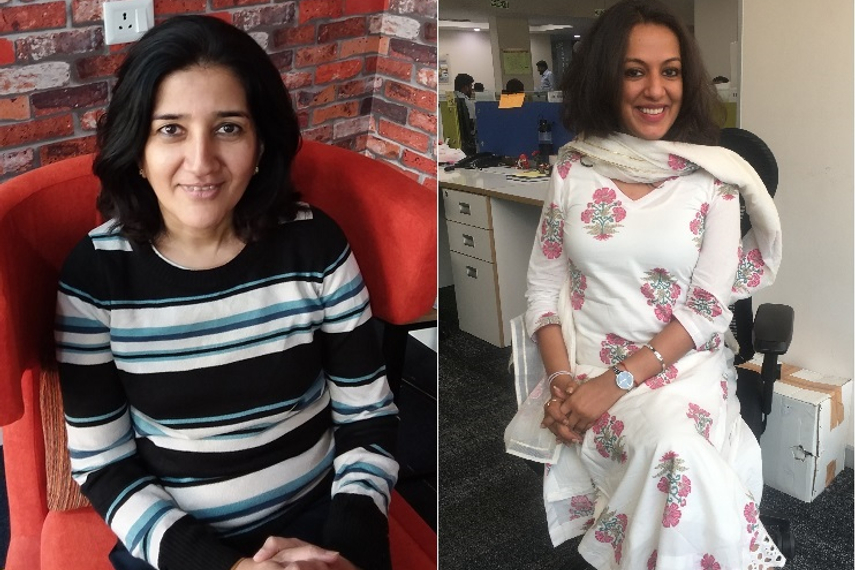Ashwini Sirsikar (left) and Jeevika Kapadia