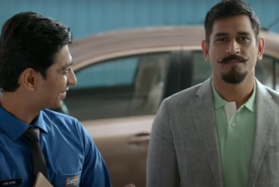 Cars24 gets the car seller MS Dhoni to meet buyer MS Dhoni