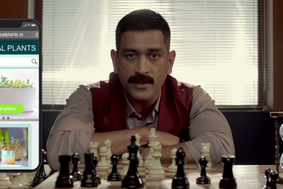 MS Dhoni returns for GoDaddy to explain importance of a whole online package