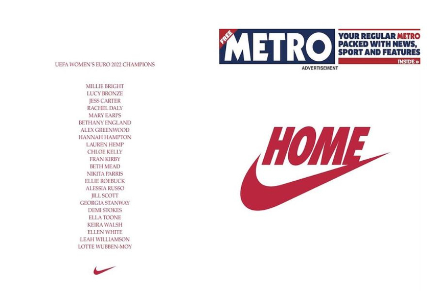 Nike released this cover wrap on the Metro