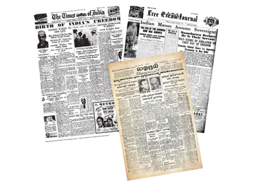 Indian newspapers keeping up with the times, in a free country, with a local connect