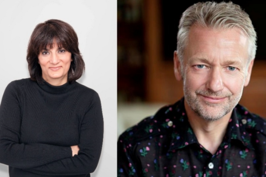 Devika Bulchandani, global CEO, Ogilvy; Andy Main, former global CEO, Ogilvy