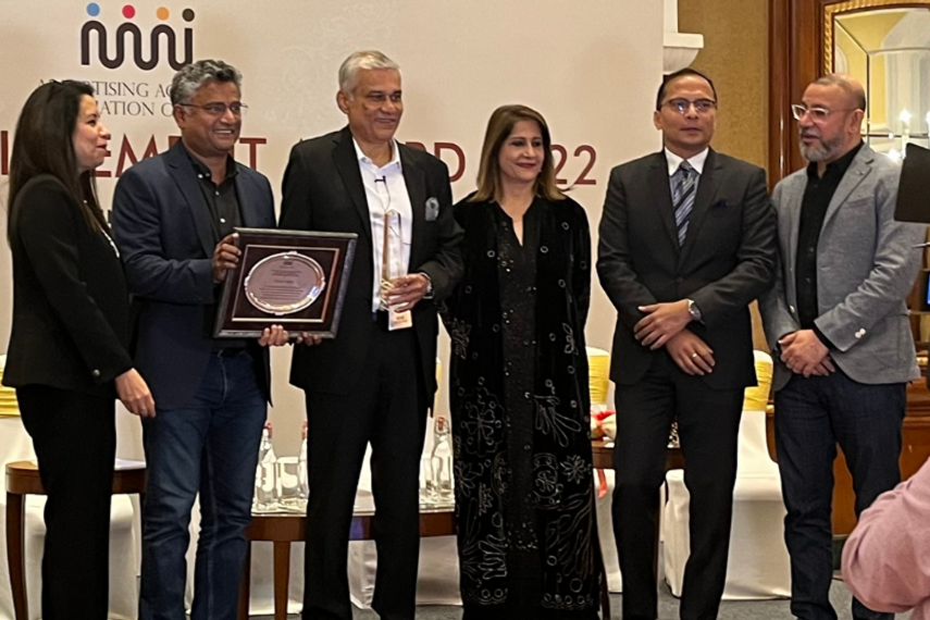 From left: Anupriya Acharya, Prasanth Kumar, Colvyn Harris, Tanya Harris and Rana Barua