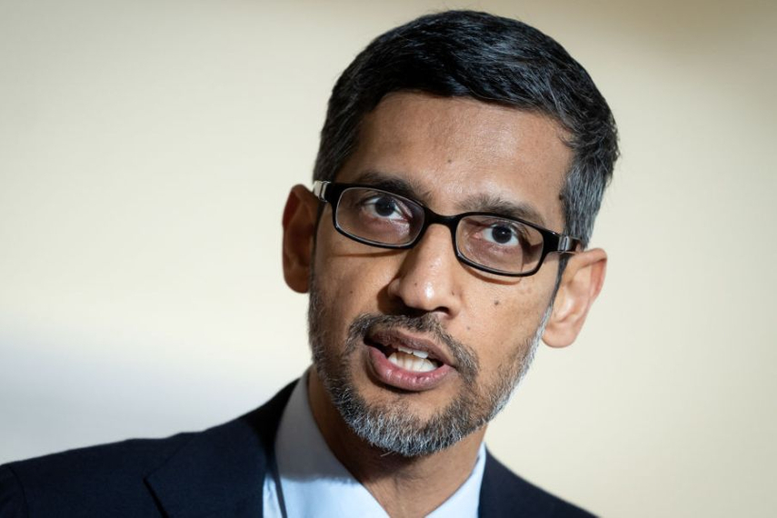 Google CEO Sundar Pichai announced their new AI-powered conversation technology will roll out in the coming weeks.