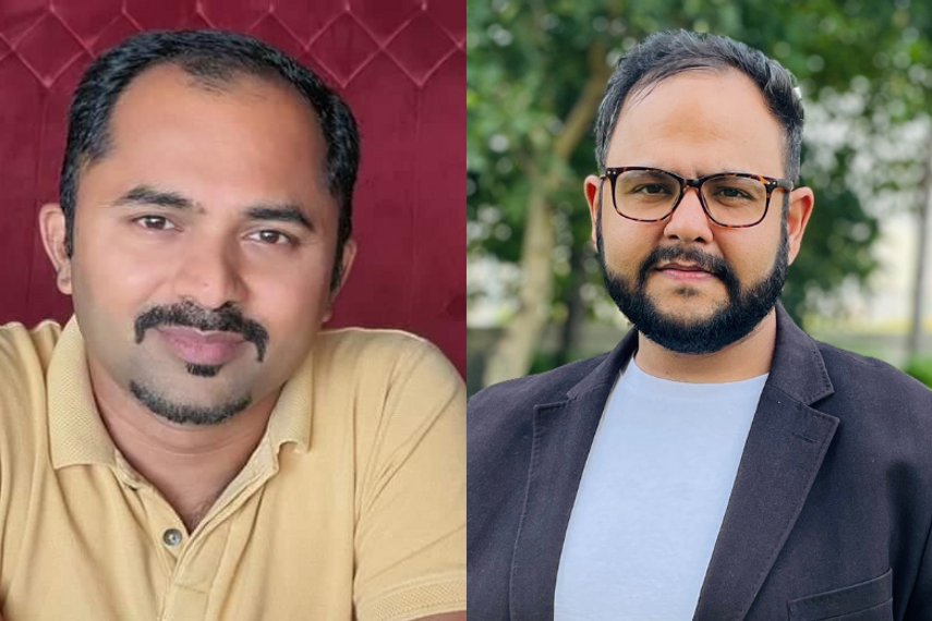 From left to right: Ashish Satish Naik and Ankit Sethi