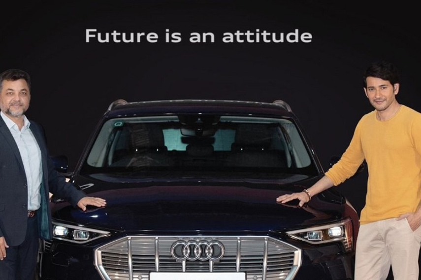 Audi leveraged the immense popularity of Telugu actor Mahesh Babu to endorse its electric SUV, Audi E-Tron