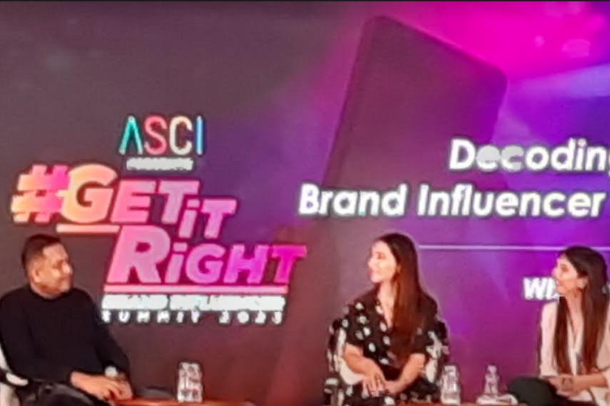 From left: Anurag Iyer, Sahiba Bali and Aparajita Misra