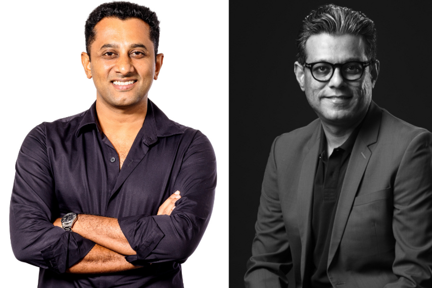 Aditya Kanthy (left) and Dheeraj Sinha