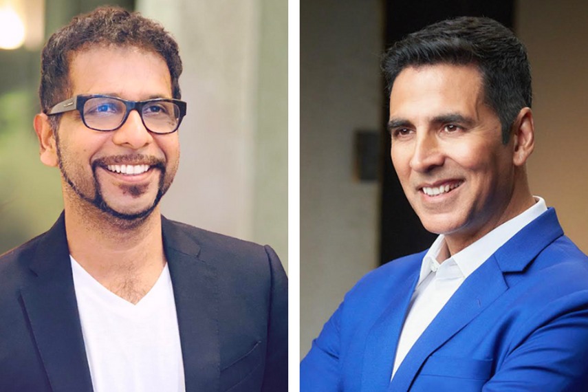 Darpan Sanghvi (left) and Akshay Kumar
