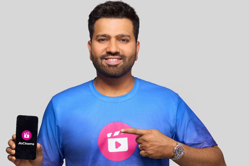 Rohit Sharma is brand ambassador for JioCinema
