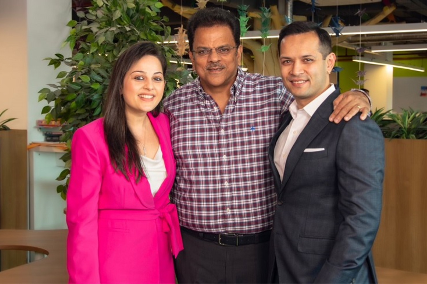 From left: Chandni Shah, Rohit Ohri and Rohan Mehta