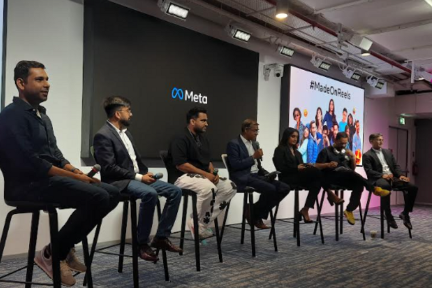 From left:Soumitra Choubey,Aseem Sharma,Viraj Ghelani,Arun Srinivas, Niharika Nm,Rajdeepak Das and Ram Suresh Akella