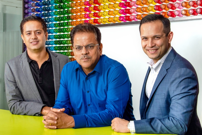 From left: Ankit Banga, Rohit Ohri, Rohan Mehta
