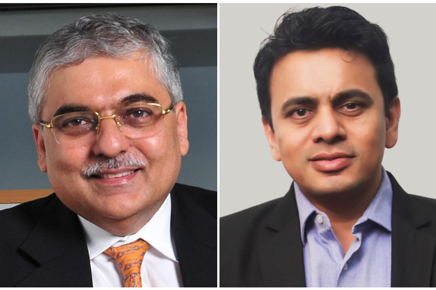 Ashish Bhasin (left) and Haresh Nayak