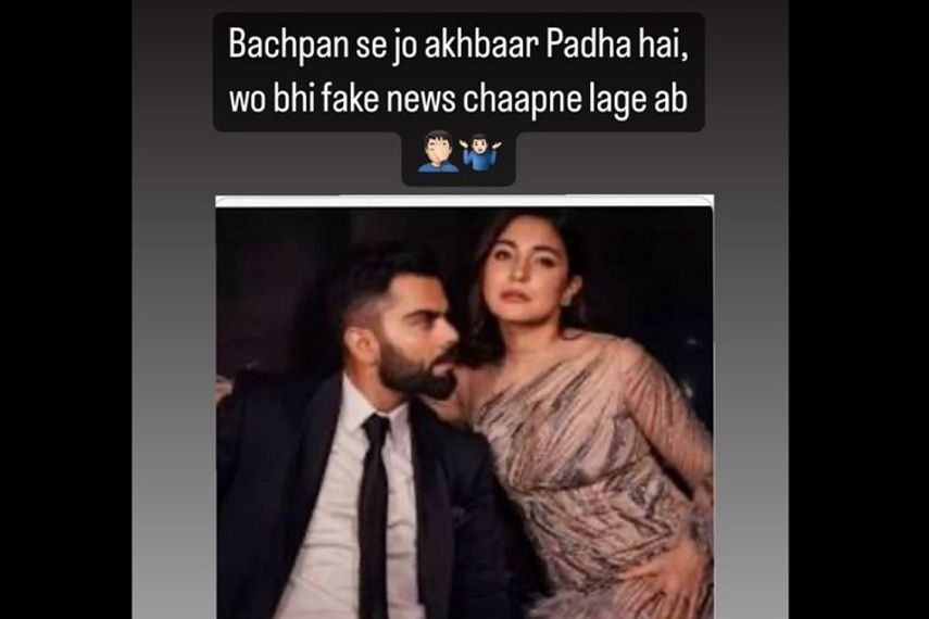 Virat Kohli continues crusade against fake news with post about TOI