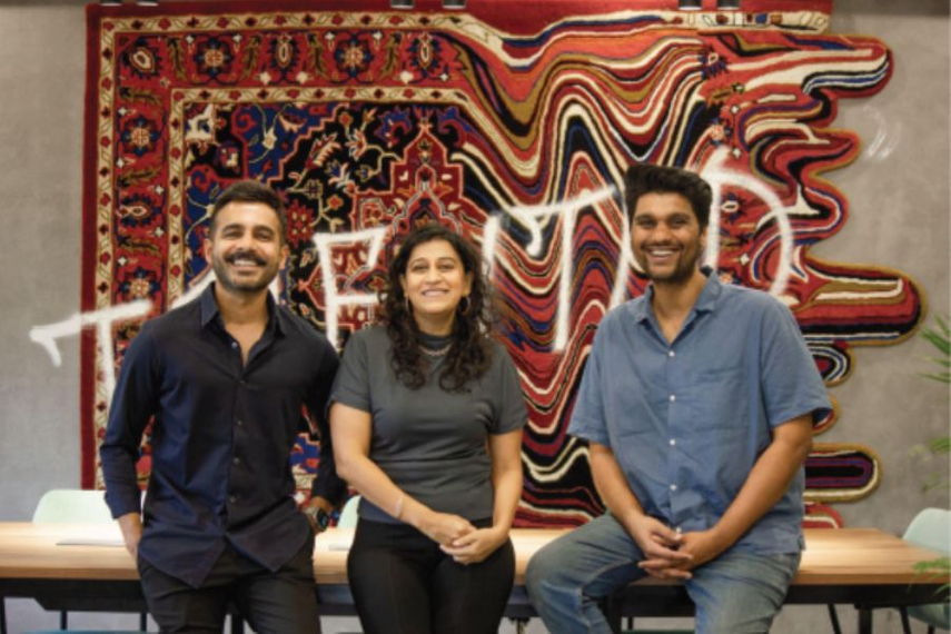 (L-r): Gautam Reghunath, Meghana Bhat and PG Aditiya of Talented.