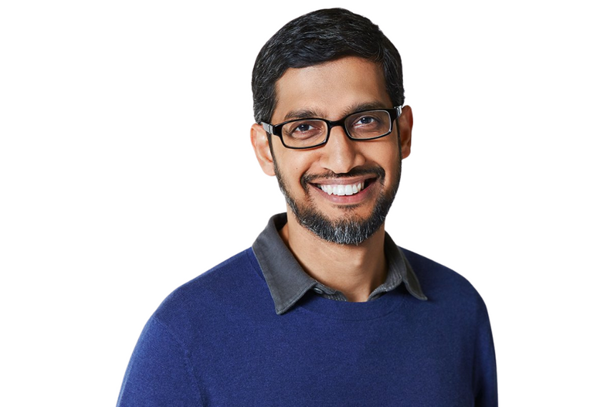 Sundar Pichai, CEO of Alphabet Inc and its subsidiary Google. Source: Google.
