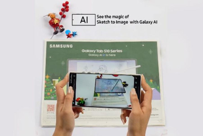 Samsung’s Tab turns festive sketches into AR magic