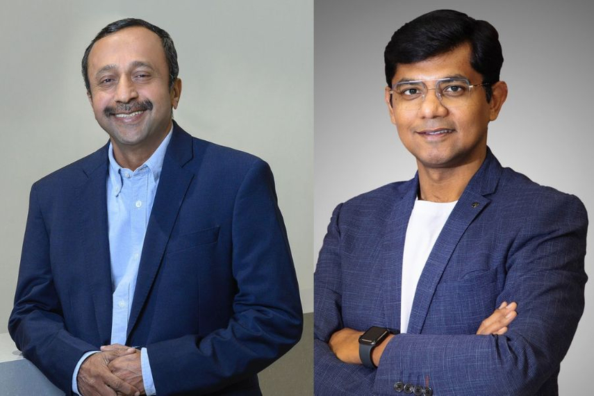 (left to right): Himanshu Chakrawarti, CEO, Stellaro Brands and Achint Setia, CEO, Snapdeal.