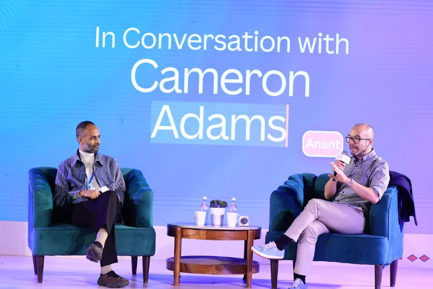 Canva's co-founder and chief product officer, Cameron Adams, in conversation with Anant Ahuja, Co-founder, Irregulars Alliance.