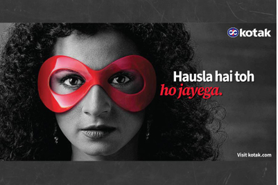 Kotak’s ‘Hausla Hai Toh Ho Jayega’ banks on ambition, betting on boldness