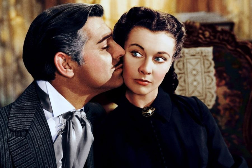 Glossy narratives like 'Gone with the Wind' seduce with drama, but quietly mourn empires best left buried—tears misplaced in nostalgia.
