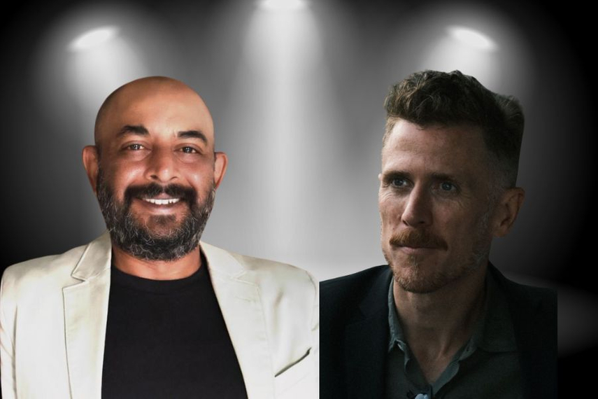 Ketan Desai, MD of .Monks India and Henry Cowling, chief innovation officer at .Monks