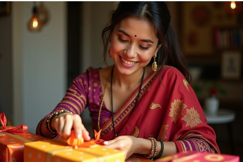 Brands are replacing polish with presence, spotlighting imperfect rangolis, candid laughter, and even casual wear at Diwali dinners.
