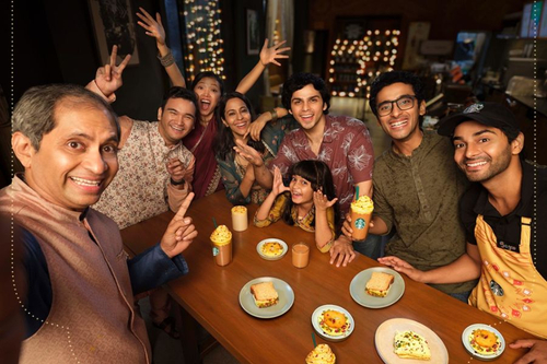 Starbucks bets on togetherness, one saffron latte at a time