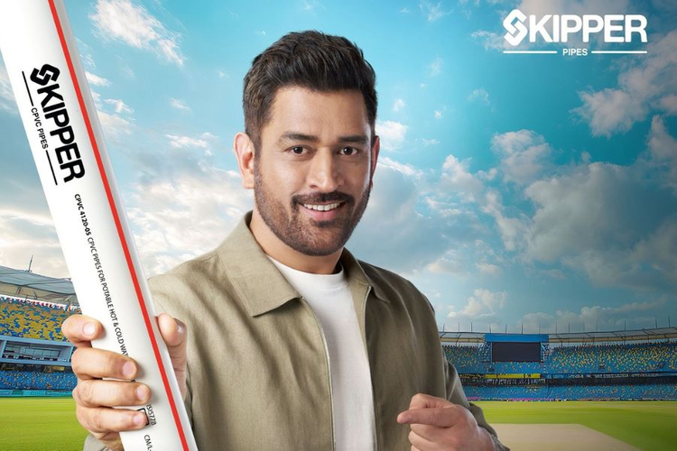 Skipper Pipes launches humorous new campaign with MS Dhoni