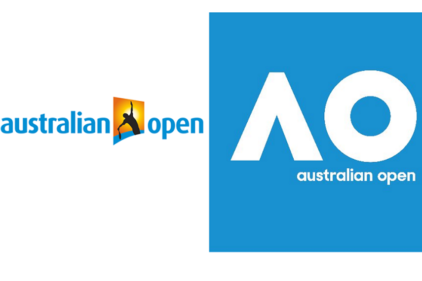 The new logo for the Australian Open (Right)