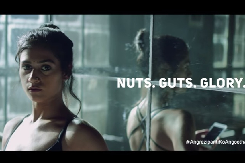 Campaign themed ‘Angrezipanti ko dikhao angootha’ conceptualised by Creativeland Asia