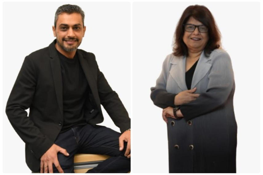 Amit Wadhwa, CEO, Dentsu Creative & Media Brands, South Asia (L) and Anita Kotwani, chief client officer, Dentsu South Asia (R)