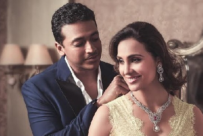 Gitanjali adorns a celebrity couple’s romance