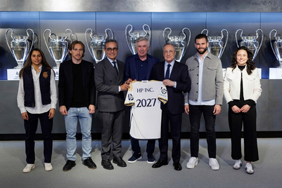 Real Madrid partners with HP